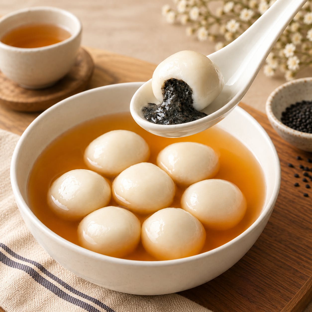 黑芝麻湯圓 (10粒裝)