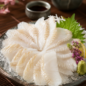 鰈魚刺身片